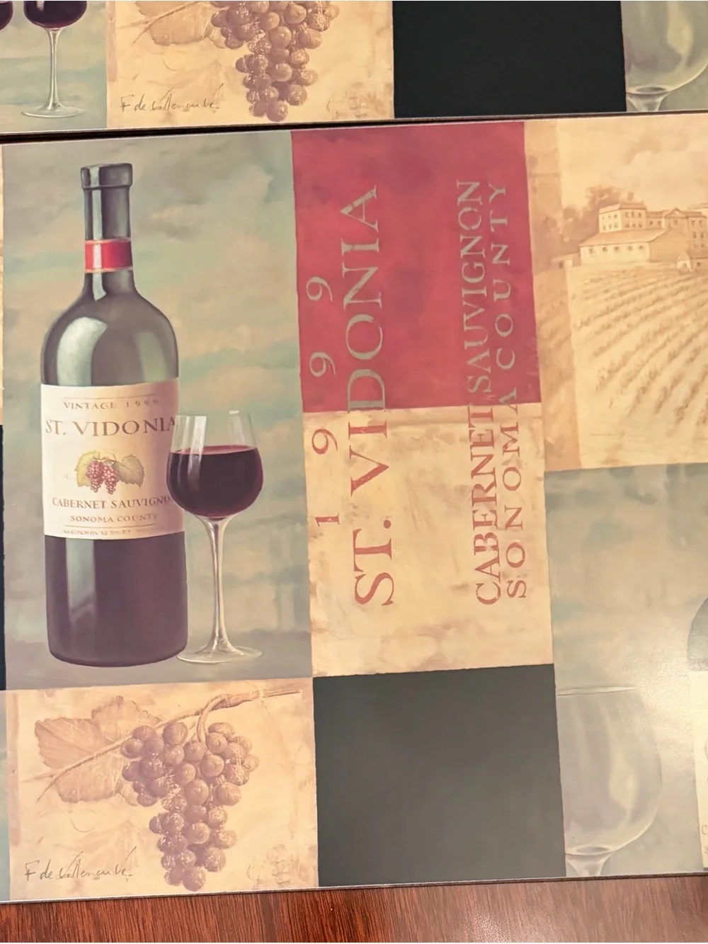 N/A set wine